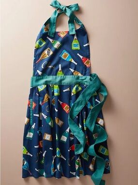 Anthropologie Danielle Kroll Champagne Apron
